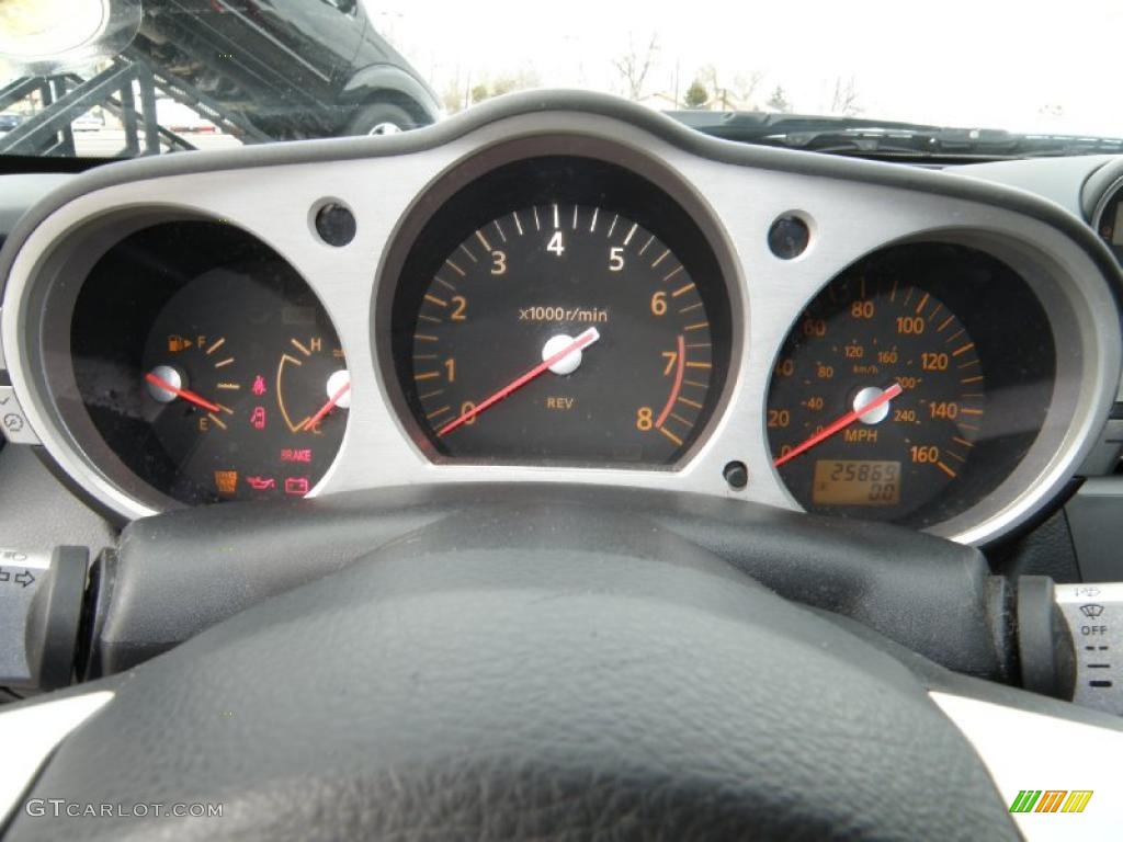 2005 350Z Roadster - Silverstone Metallic / Carbon photo #19