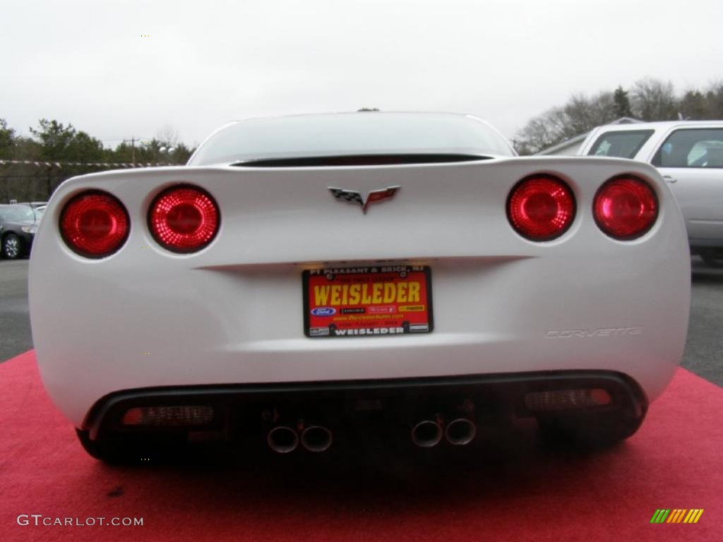 2006 Corvette Coupe - Arctic White / Ebony Black photo #7
