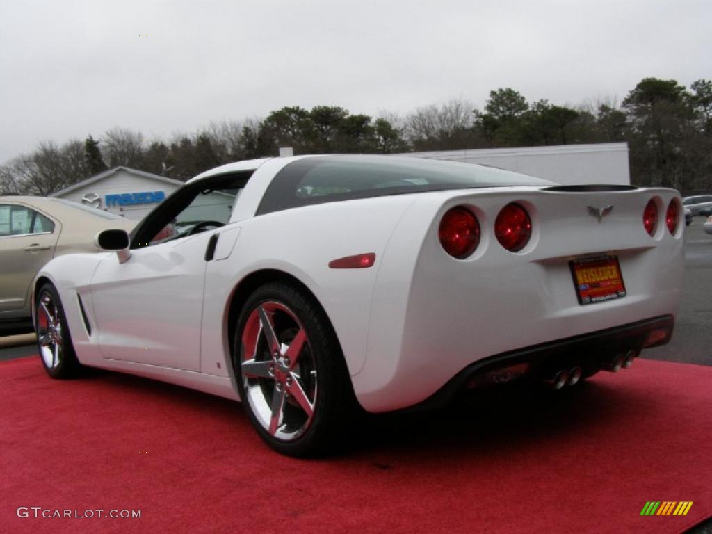 2006 Corvette Coupe - Arctic White / Ebony Black photo #8