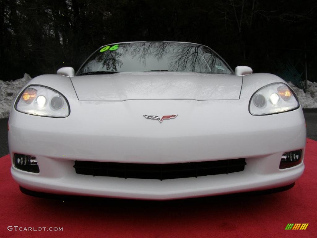 2006 Corvette Coupe - Arctic White / Ebony Black photo #10