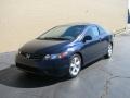 2006 Royal Blue Pearl Honda Civic EX Coupe  photo #2