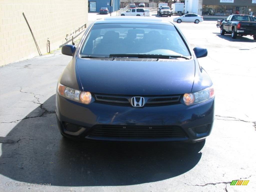2006 Civic EX Coupe - Royal Blue Pearl / Ivory photo #3