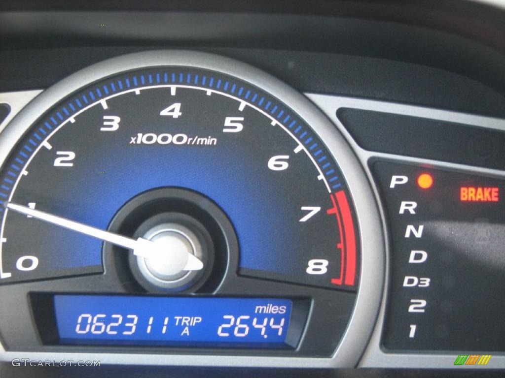 2006 Civic EX Coupe - Royal Blue Pearl / Ivory photo #12