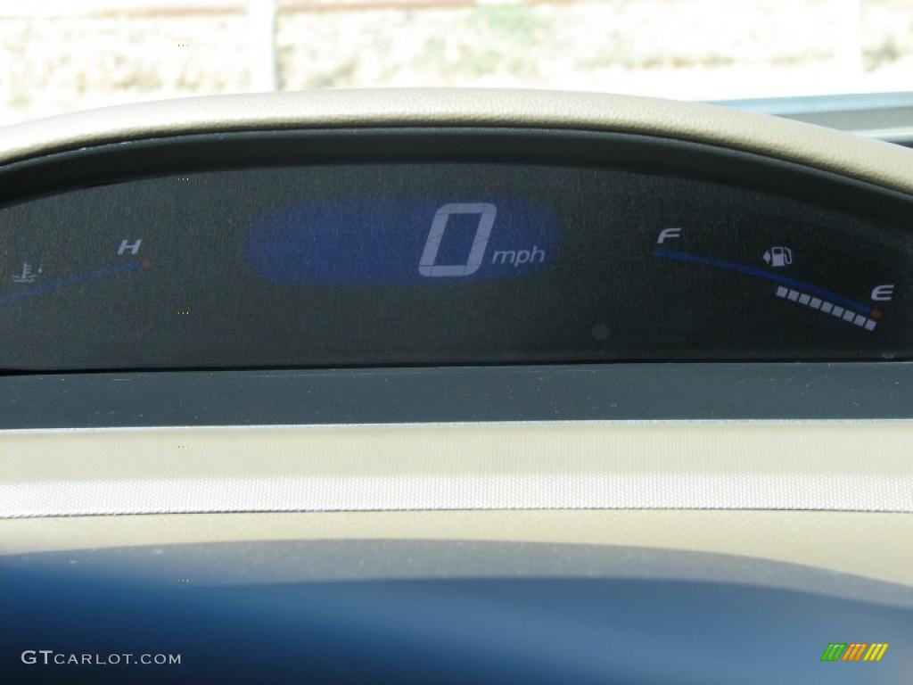 2006 Civic EX Coupe - Royal Blue Pearl / Ivory photo #13