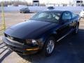 2008 Black Ford Mustang V6 Deluxe Coupe  photo #2