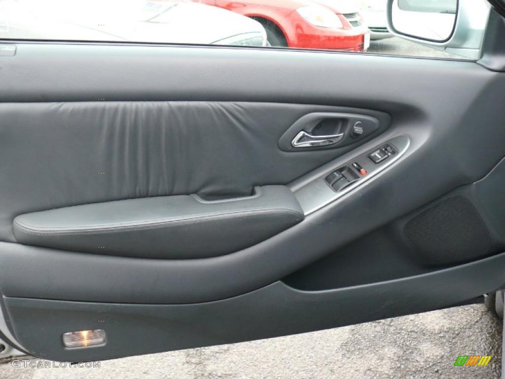 2002 Accord EX V6 Coupe - Satin Silver Metallic / Charcoal photo #6