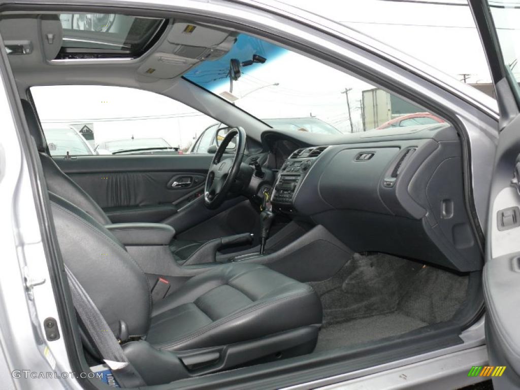 2002 Accord EX V6 Coupe - Satin Silver Metallic / Charcoal photo #8