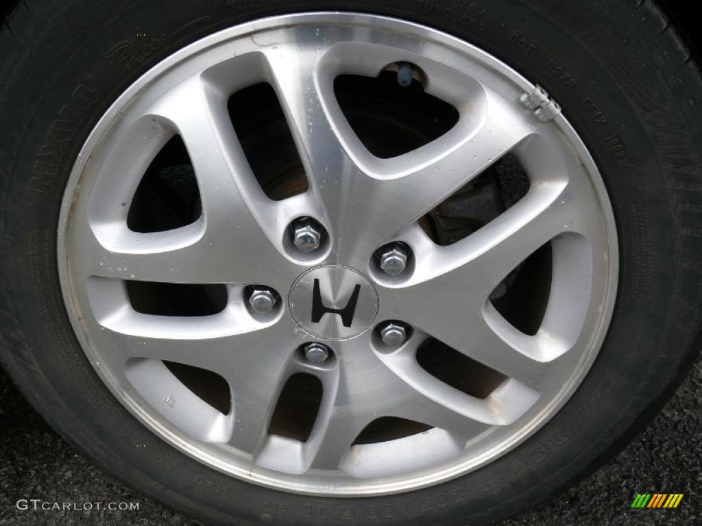2002 Accord EX V6 Coupe - Satin Silver Metallic / Charcoal photo #14