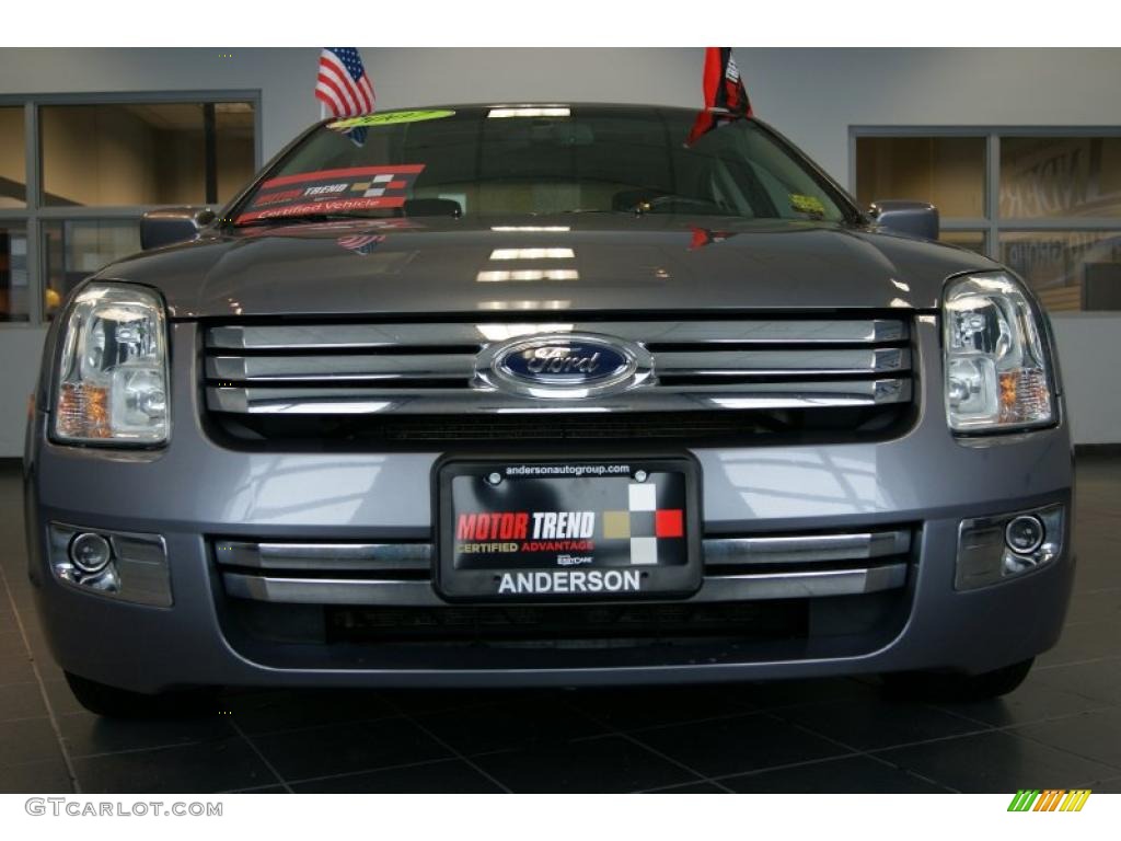 2007 Fusion SEL V6 - Tungsten Grey Metallic / Charcoal Black photo #2