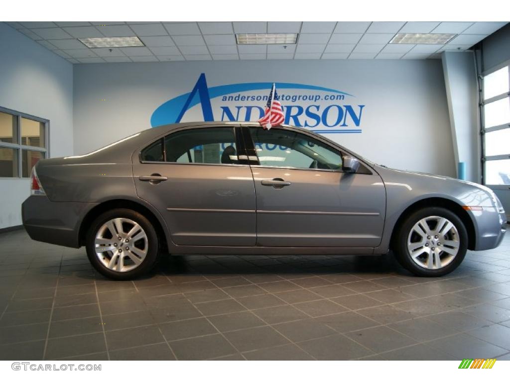 2007 Fusion SEL V6 - Tungsten Grey Metallic / Charcoal Black photo #5