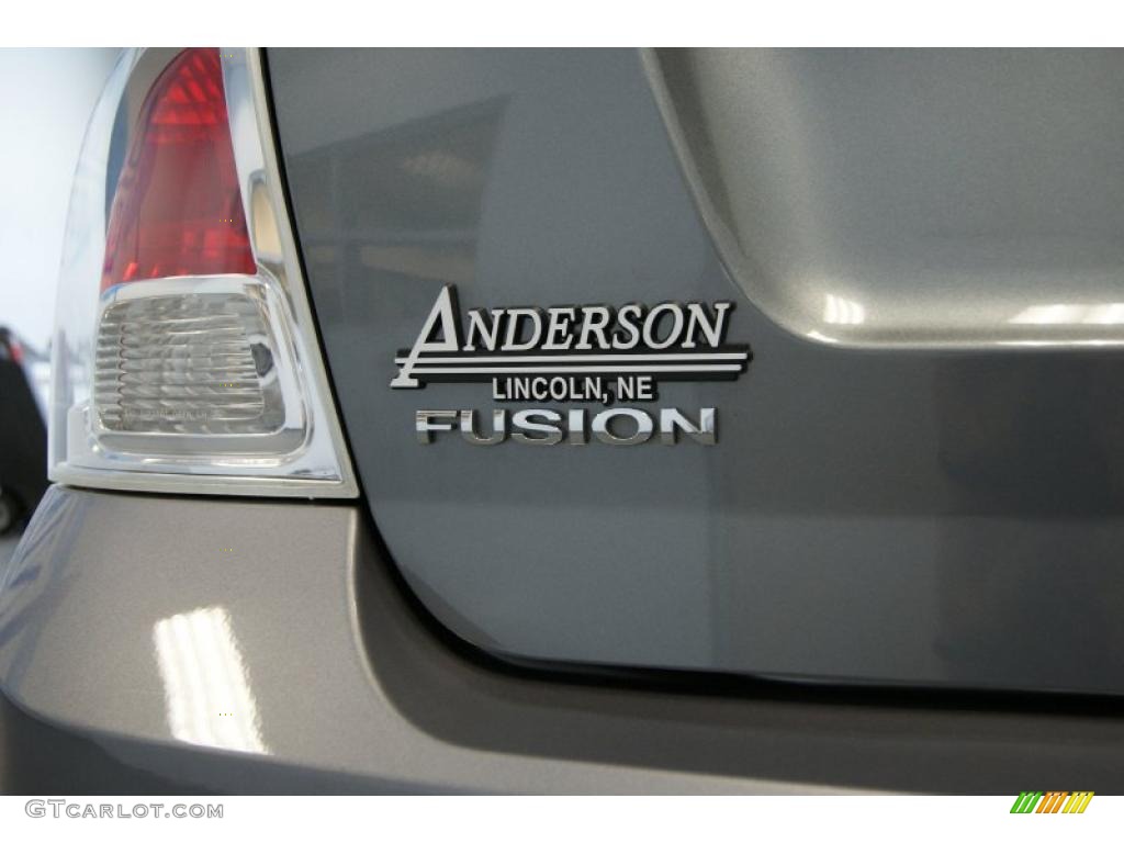 2007 Fusion SEL V6 - Tungsten Grey Metallic / Charcoal Black photo #10