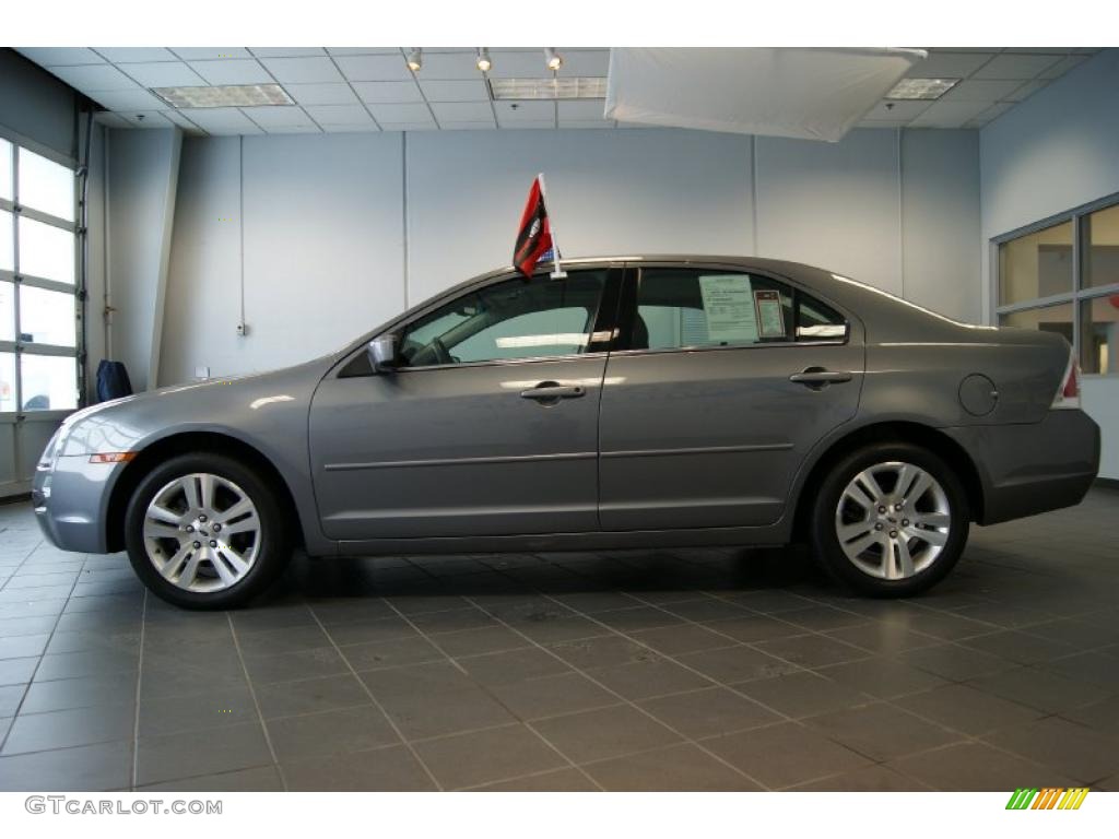 2007 Fusion SEL V6 - Tungsten Grey Metallic / Charcoal Black photo #11