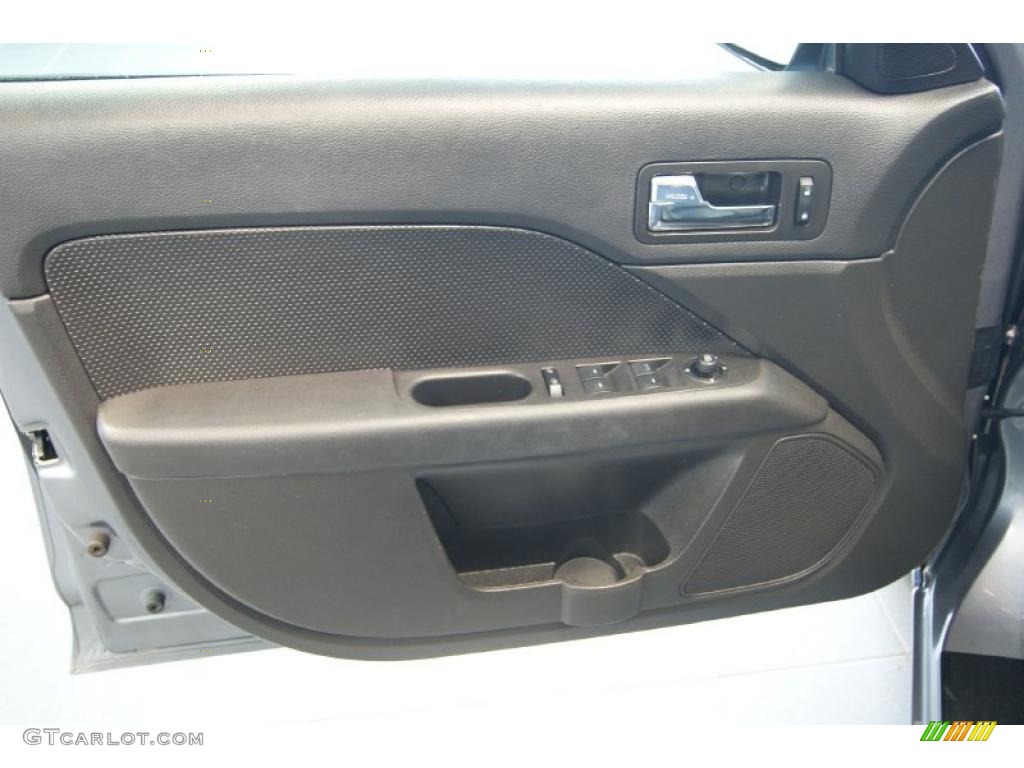 2007 Fusion SEL V6 - Tungsten Grey Metallic / Charcoal Black photo #12