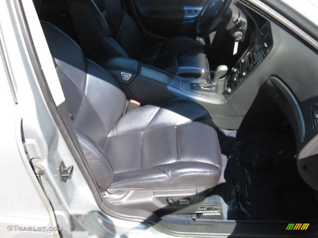 2007 V70 R AWD - Electric Silver Metallic / R Nordkap Black/Blue Metallic photo #18