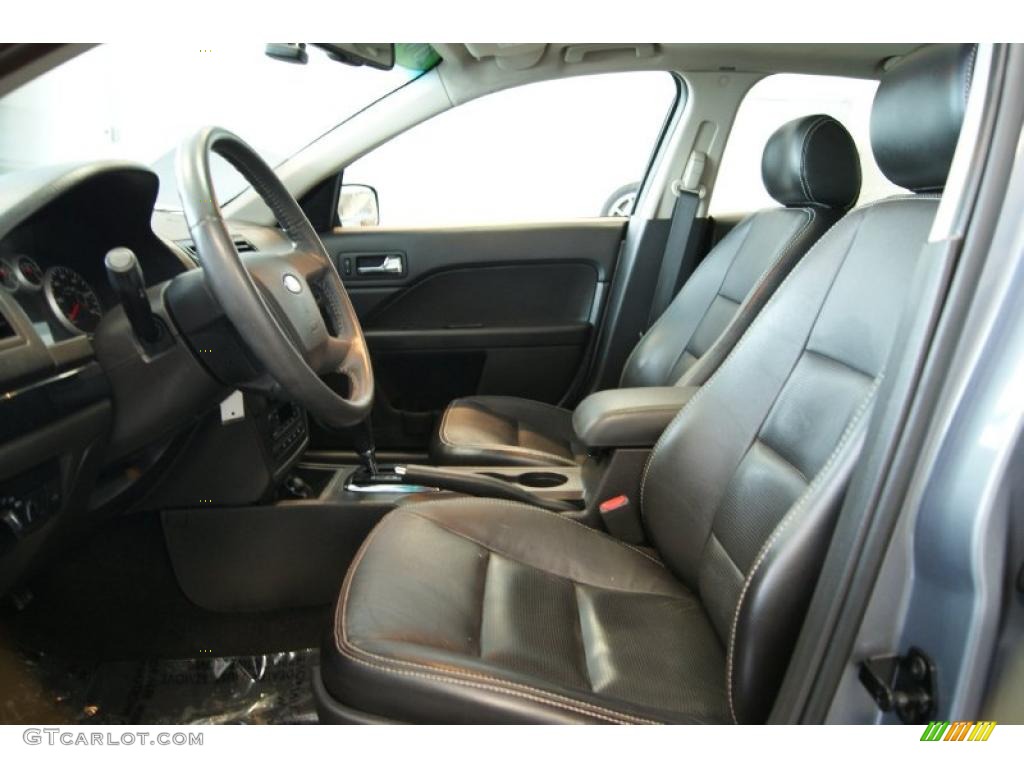 2007 Fusion SEL V6 - Tungsten Grey Metallic / Charcoal Black photo #13