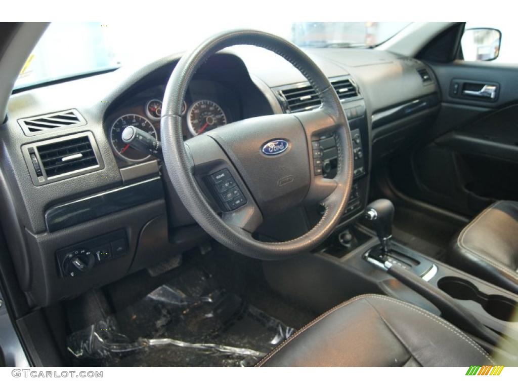 2007 Fusion SEL V6 - Tungsten Grey Metallic / Charcoal Black photo #14