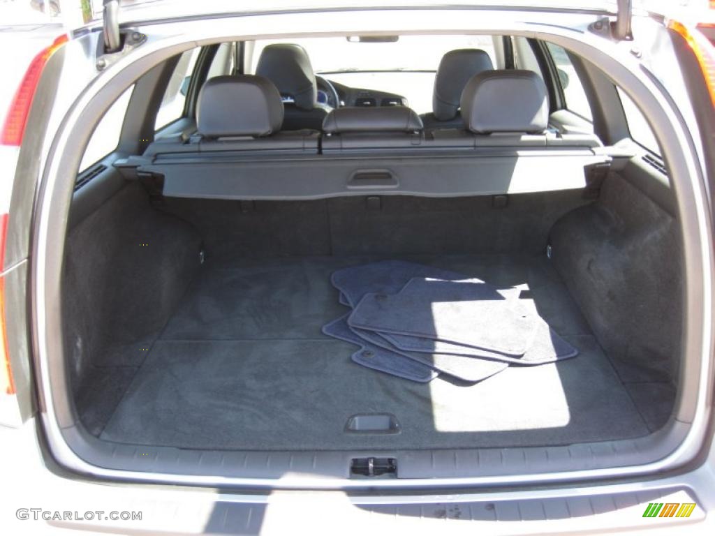 2007 V70 R AWD - Electric Silver Metallic / R Nordkap Black/Blue Metallic photo #27