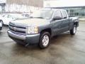 2008 Blue Granite Metallic Chevrolet Silverado 1500 LT Extended Cab 4x4  photo #1