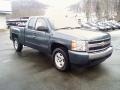2008 Blue Granite Metallic Chevrolet Silverado 1500 LT Extended Cab 4x4  photo #2