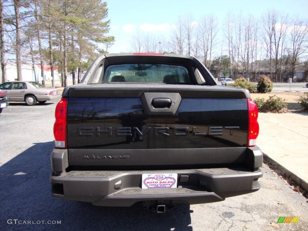 2003 Avalanche 1500 - Black / Dark Charcoal photo #4