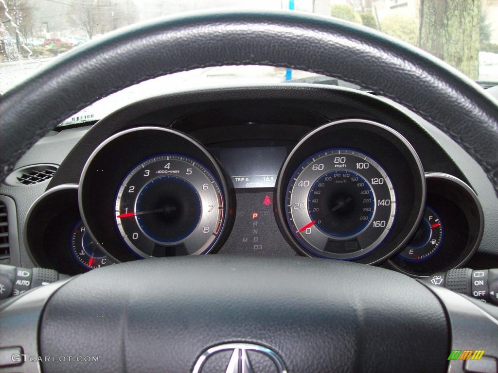 2007 MDX Technology - Aspen White Pearl / Bordeaux photo #16