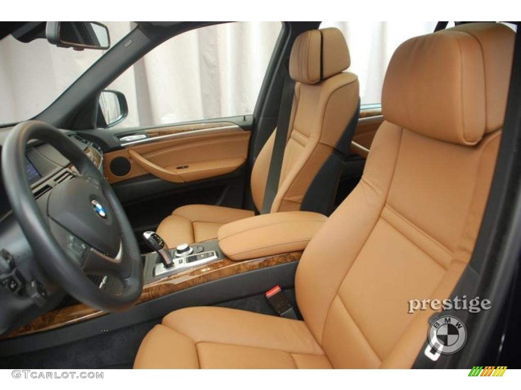 2009 X5 xDrive30i - Monaco Blue Metallic / Tobacco Nevada Leather photo #9