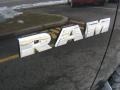 2009 Brilliant Black Crystal Pearl Dodge Ram 1500 Laramie Quad Cab 4x4  photo #3