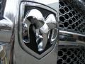 2009 Brilliant Black Crystal Pearl Dodge Ram 1500 Laramie Quad Cab 4x4  photo #25