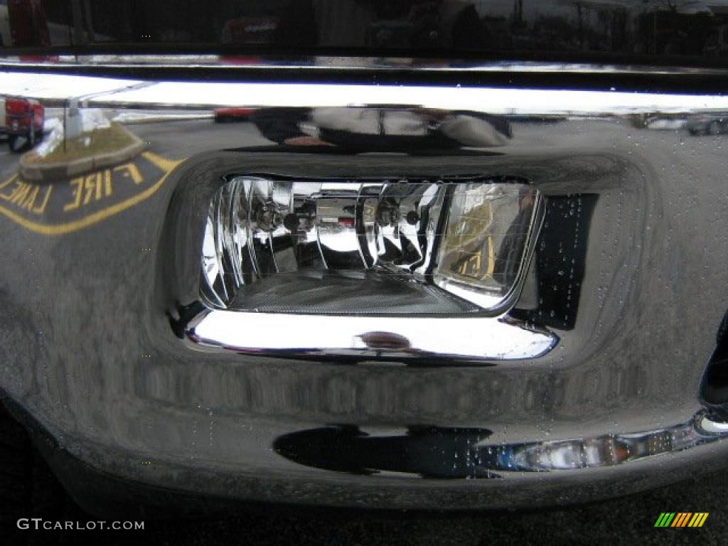 2009 Ram 1500 Laramie Quad Cab 4x4 - Brilliant Black Crystal Pearl / Light Pebble Beige/Bark Brown photo #37