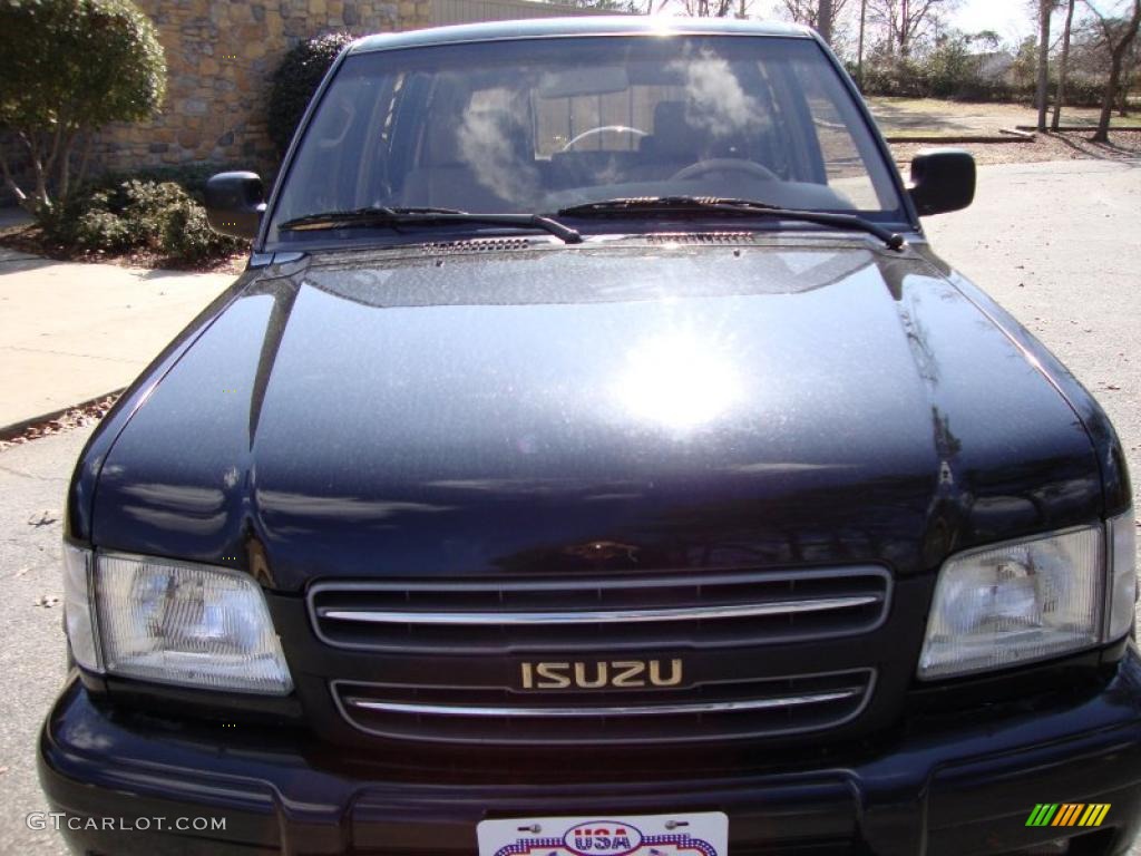2001 Trooper Limited - Ebony Black / Beige photo #1
