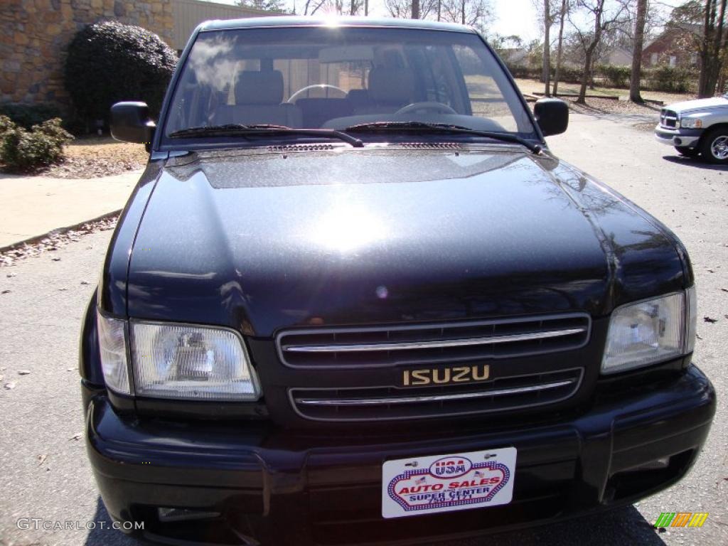 2001 Trooper Limited - Ebony Black / Beige photo #7