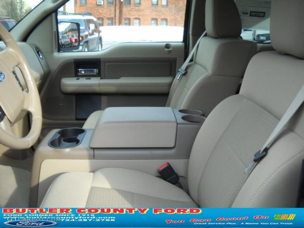 2006 F150 XLT SuperCab 4x4 - Medium Wedgewood Blue Metallic / Tan photo #8