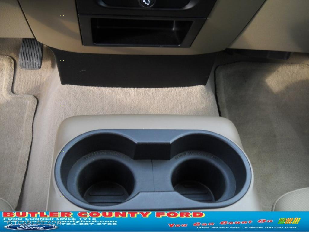 2006 F150 XLT SuperCab 4x4 - Medium Wedgewood Blue Metallic / Tan photo #23