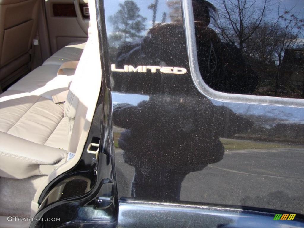 2001 Trooper Limited - Ebony Black / Beige photo #41