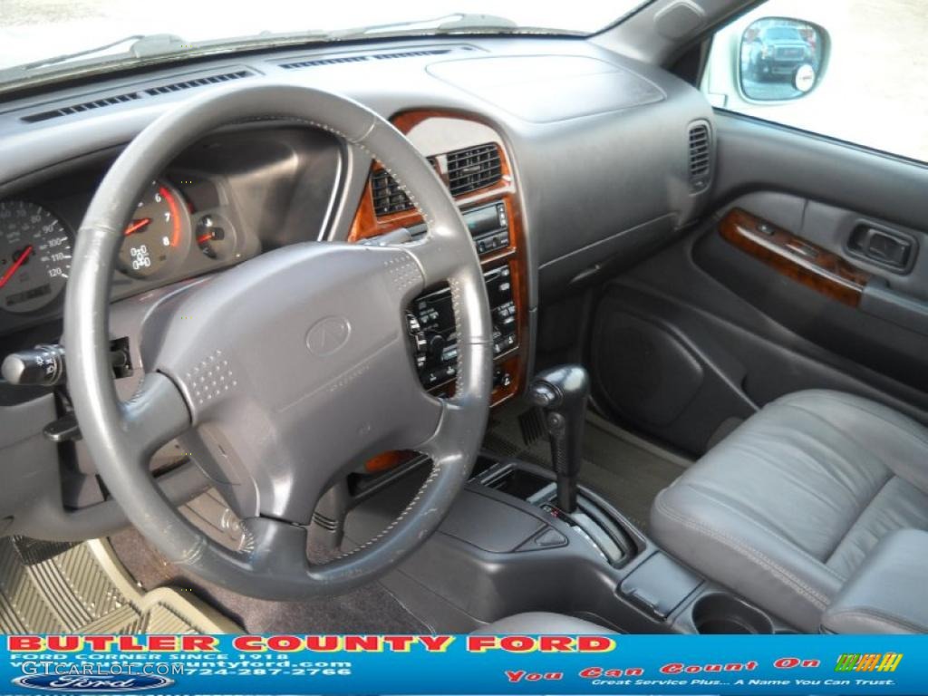 2000 QX4  - Silver Sage Metallic / Gray photo #7