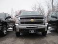 2010 Black Chevrolet Silverado 2500HD Extended Cab 4x4  photo #2