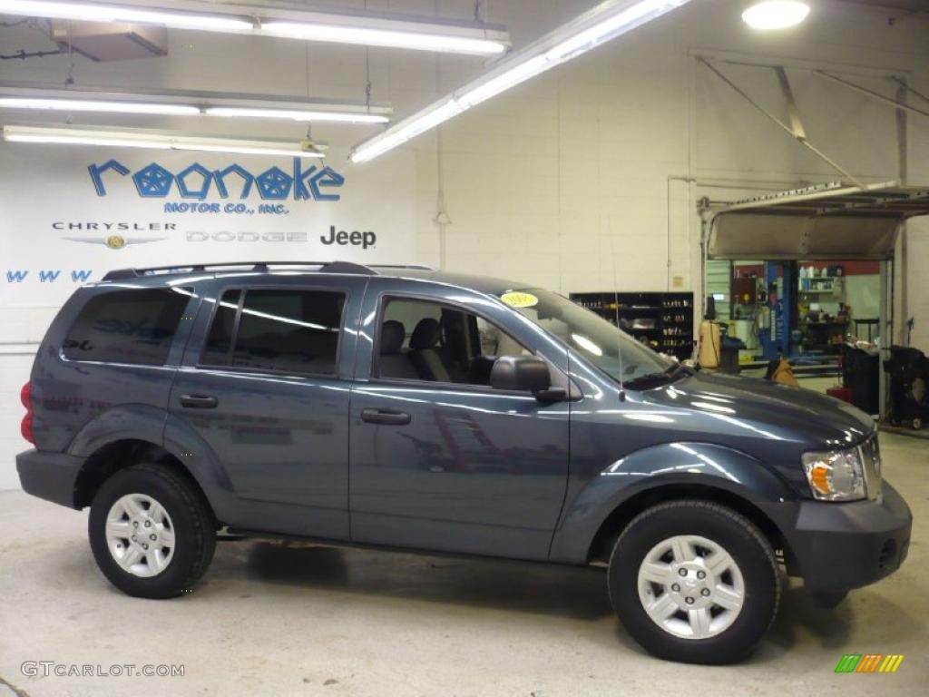 2008 Durango SXT 4x4 - Steel Blue Metallic / Dark/Light Slate Gray photo #1