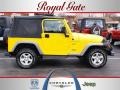 Solar Yellow - Wrangler Sport 4x4 Photo No. 1