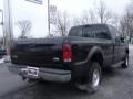 2003 Black Ford F250 Super Duty XLT SuperCab 4x4  photo #3