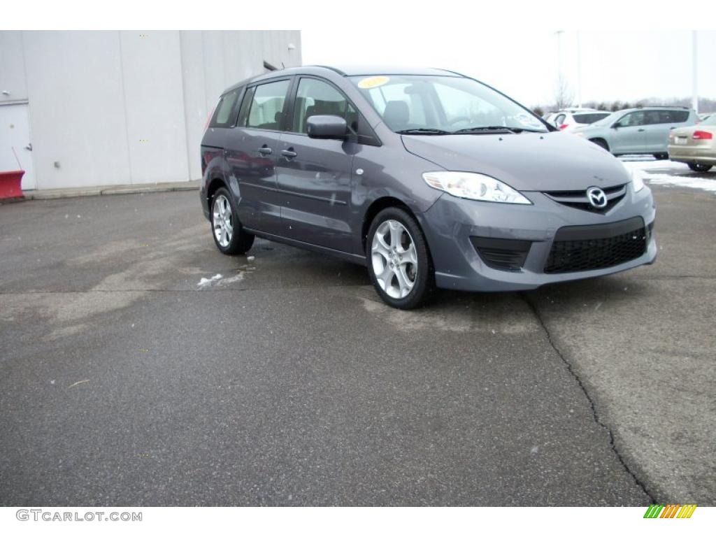2008 MAZDA5 Sport - Galaxy Gray / Black photo #3