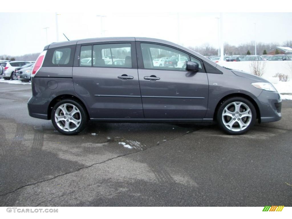 2008 MAZDA5 Sport - Galaxy Gray / Black photo #4