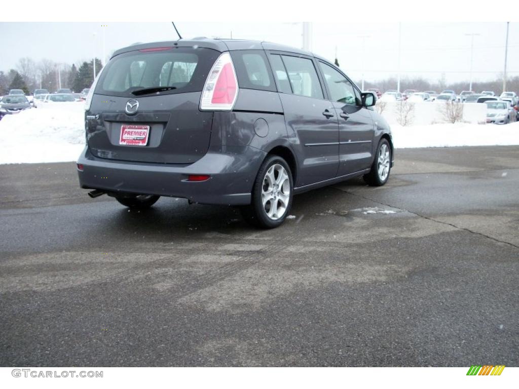 2008 MAZDA5 Sport - Galaxy Gray / Black photo #5