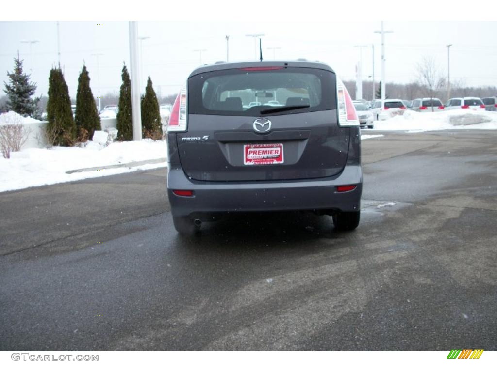 2008 MAZDA5 Sport - Galaxy Gray / Black photo #6