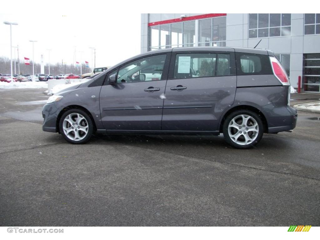 2008 MAZDA5 Sport - Galaxy Gray / Black photo #8