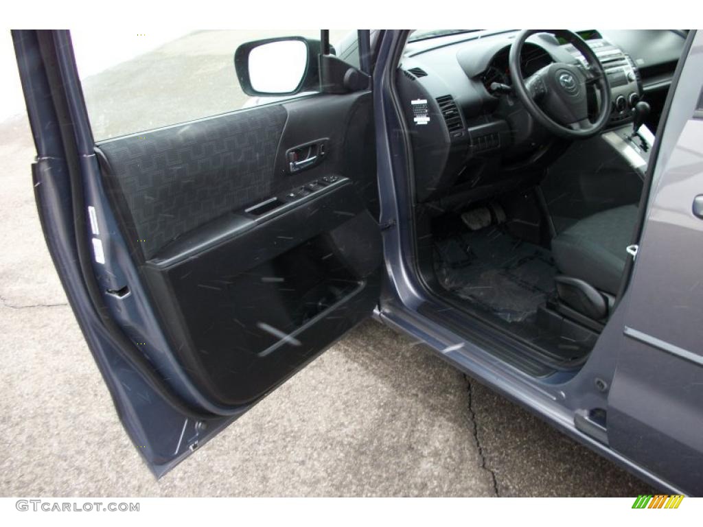 2008 MAZDA5 Sport - Galaxy Gray / Black photo #9