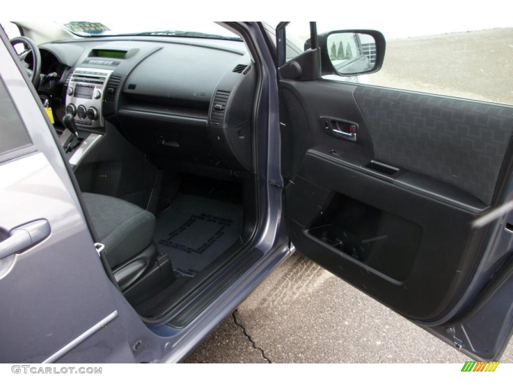 2008 MAZDA5 Sport - Galaxy Gray / Black photo #14