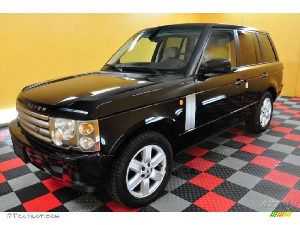 2005 Range Rover HSE - Java Black Pearl / Sand/Jet photo #3