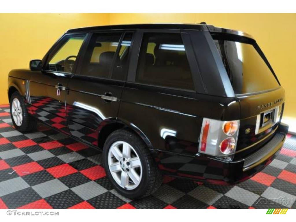 2005 Range Rover HSE - Java Black Pearl / Sand/Jet photo #4