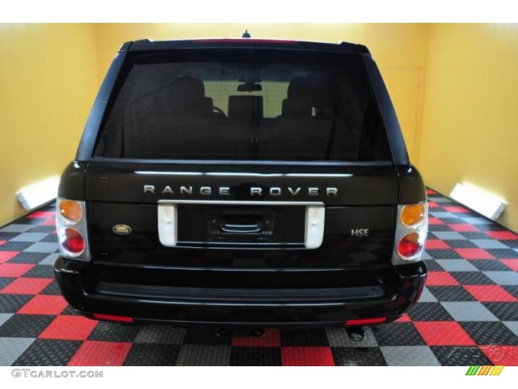 2005 Range Rover HSE - Java Black Pearl / Sand/Jet photo #5