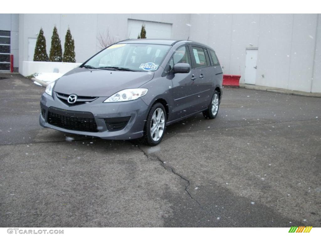 2008 MAZDA5 Sport - Galaxy Gray / Black photo #19